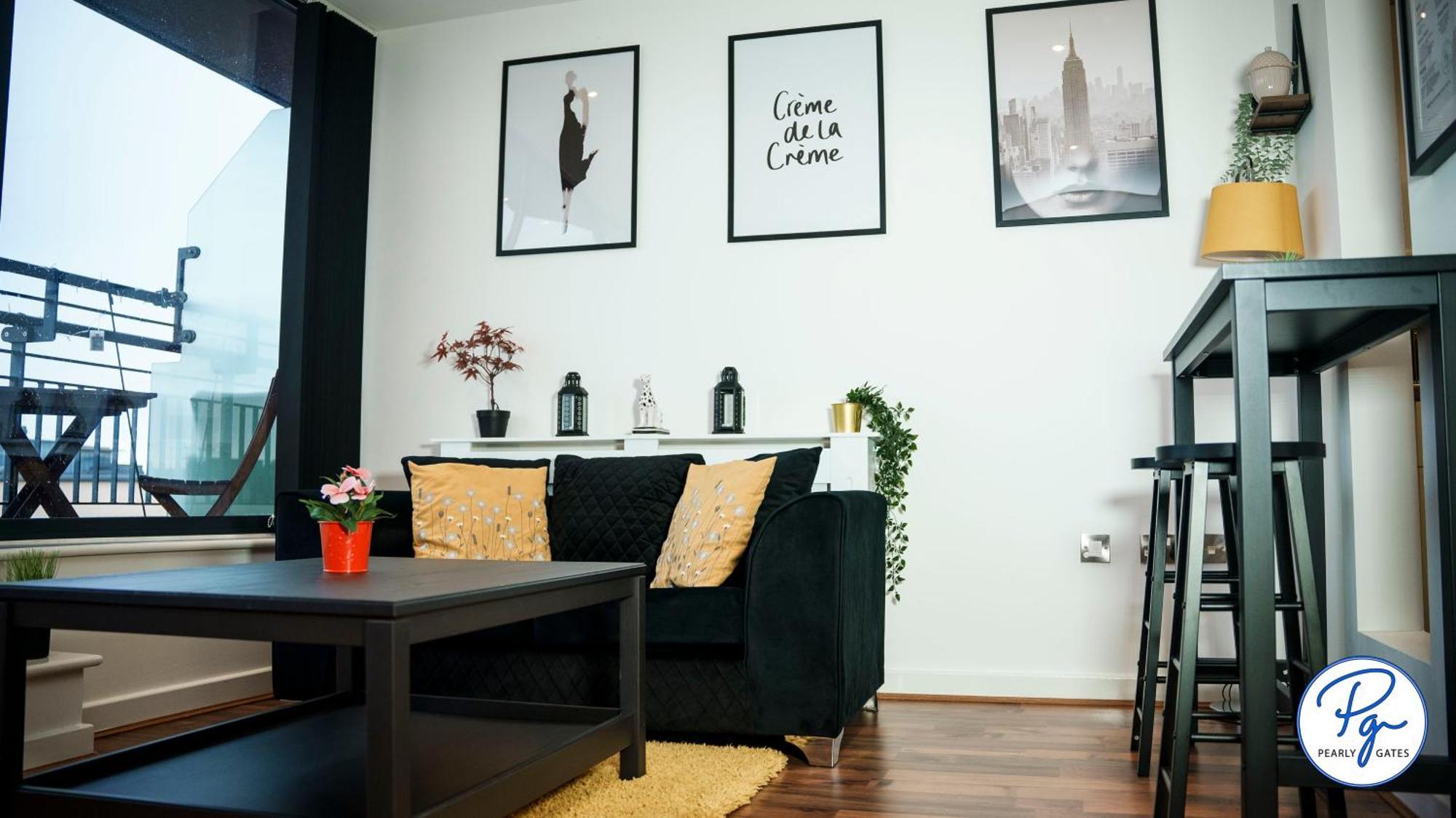 Penthouse - Amazing City Skyline Views - Balcony - Free Extra 2 Hours - Free Parking - Utilita Arena - Bullring Shopping - New St Station- Super King Size Bed Birmingam Exterior foto