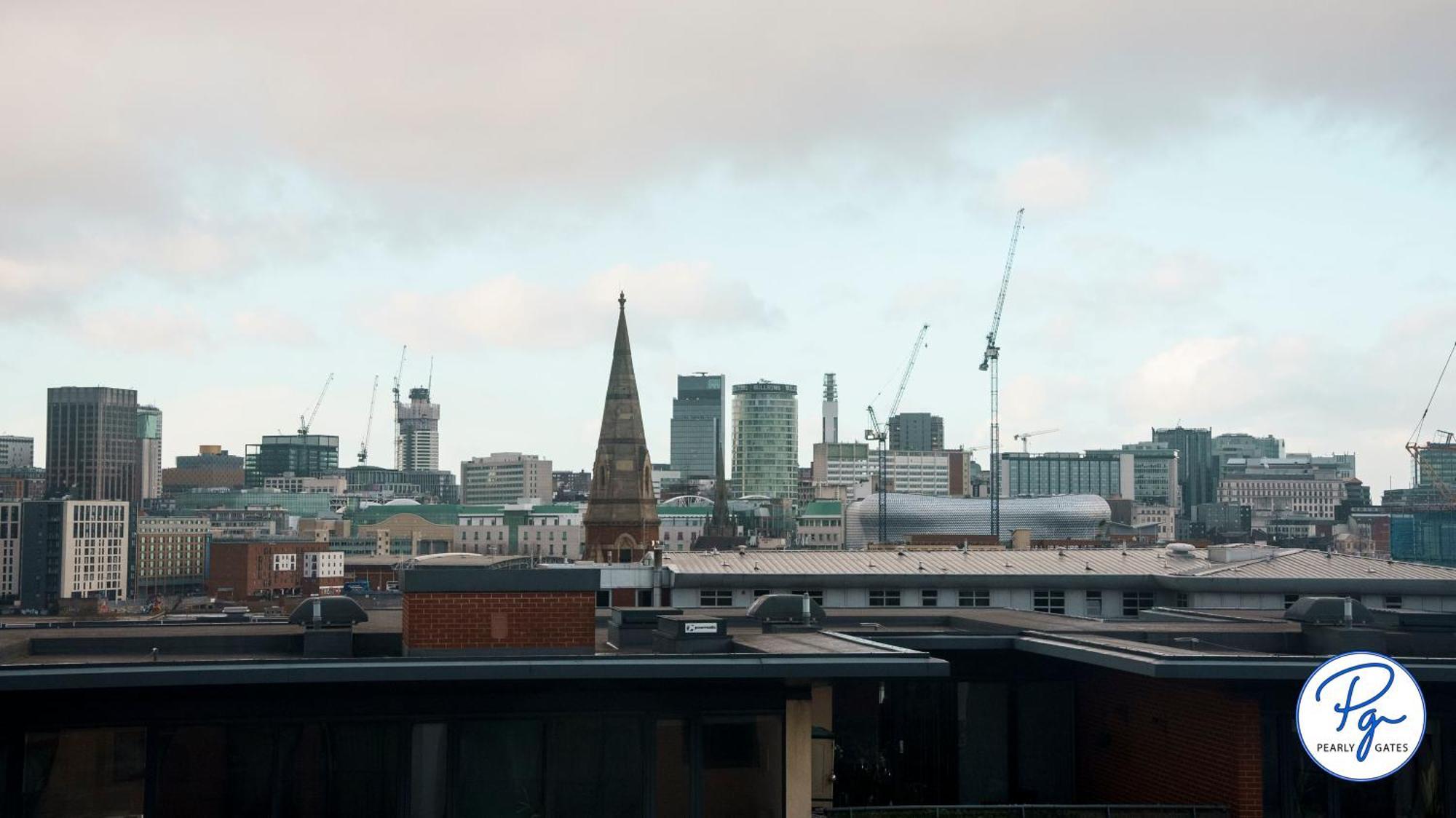 Penthouse - Amazing City Skyline Views - Balcony - Free Extra 2 Hours - Free Parking - Utilita Arena - Bullring Shopping - New St Station- Super King Size Bed Birmingam Exterior foto